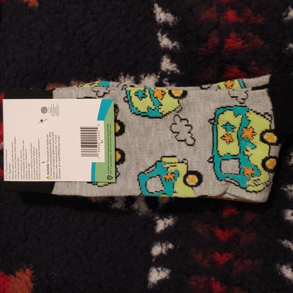 Scooby-Doo™ Mens Crew Socks 2-Pack   NWT - Picture 2 of 3